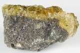 Gemmy, Yellow, Cubic Fluorite Cluster - Moscona Mine, Spain #188273-1